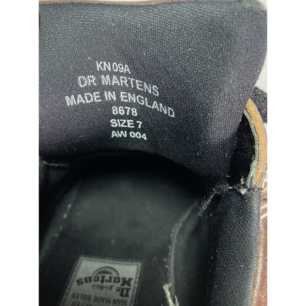 Vintage Dr Doc Martens Y2K Leather Oxford Chunky Platform Shoe Womens US Size 8 - Picture 9 of 14